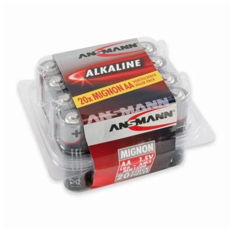 Confezione 20 Batterie Alcaline AA - Foto 1