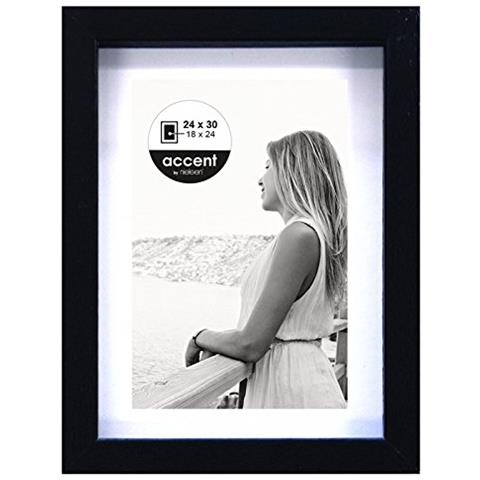 Nielsen Aura nero 24x30 legno incl. Passepartout 1122000 - Foto 1