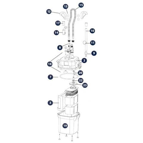 Ricambio Tubo Corrugato Per Filtro Pratiko 300/400 - Foto 2