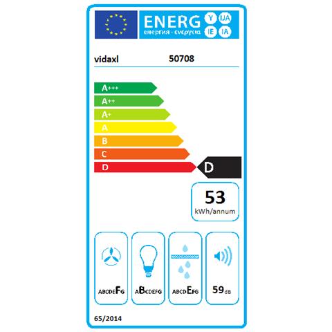 Cappa Aspirante A Muro Acciaio Inox 756 M³ / h 90 Cm Nera - Foto 2