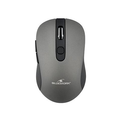 Wireless Optical Mouse Grey M-wl-off60-gr Ambidextrous / 6 Buttons / Metal / 800-1600dpi M - Foto 1