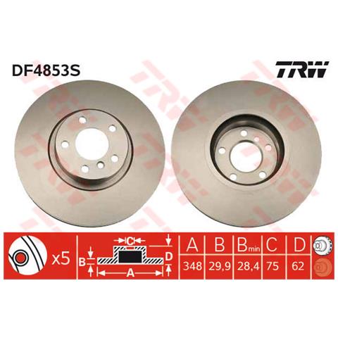 Disco Freno Df4853s Unitai - Foto 2