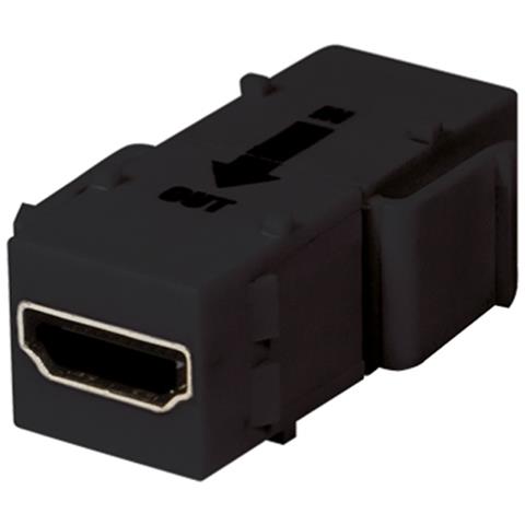 Accoppiatore Keystone Hdmi Con Ripetitore Nero - Foto 3