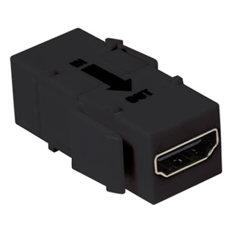 Accoppiatore Keystone Hdmi Con Ripetitore Nero - Foto 1