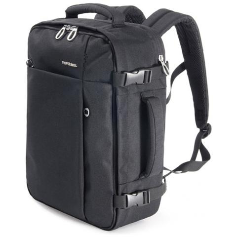 Tugò, Nero, Back pocket, Front pocket, Cerniera, 285 x 130 x 385 mm - Foto 1