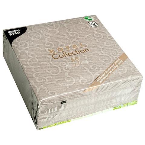 84889 tovagliolo di carta Carta velina Grigio 50 pz - Foto 2