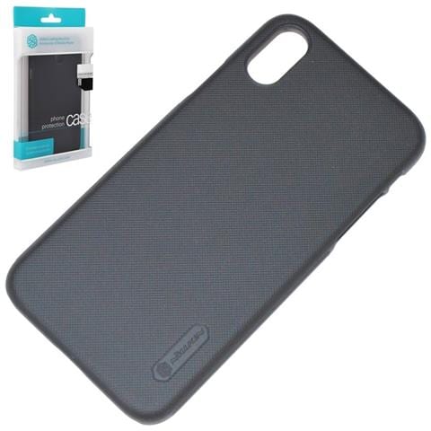 Custodia Frosted Shell Posteriore Rigida Antiscivolo Apple Iphone X - Xs Black - Foto 1