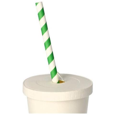 88427 Coperchio Per Tazza Bianco 50 Pz Cartoncino - Foto 3