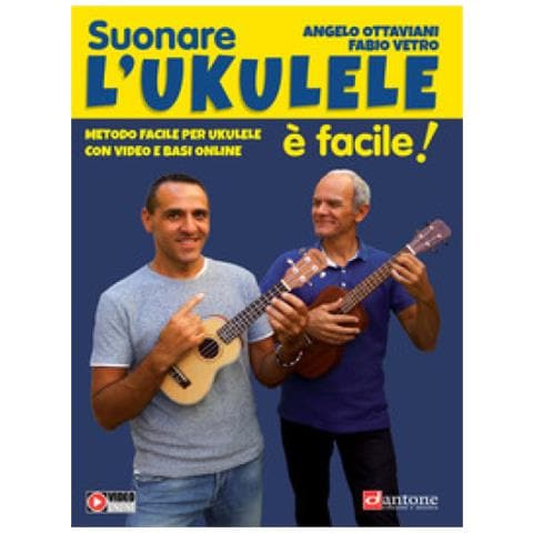 Angelo Ottaviani - Suonare l'ukulele è facile! Metodo facile per ukulele con video e basi online. Con Video - Foto 1