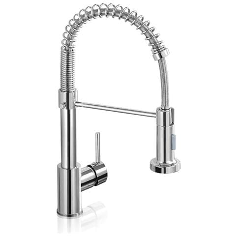 Miscelatore Lavello Con Doccetta Laterale Estraibile - Rubinetteria Monoforo - Rubinetteria Professionale - Lavatoi Lavelli Inox - Foto 9