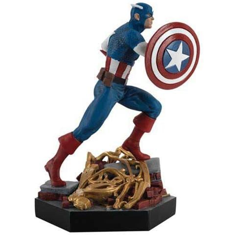 Figura Dinamica Marvel 1:18 - Capitan America 13 Cm - Foto 4