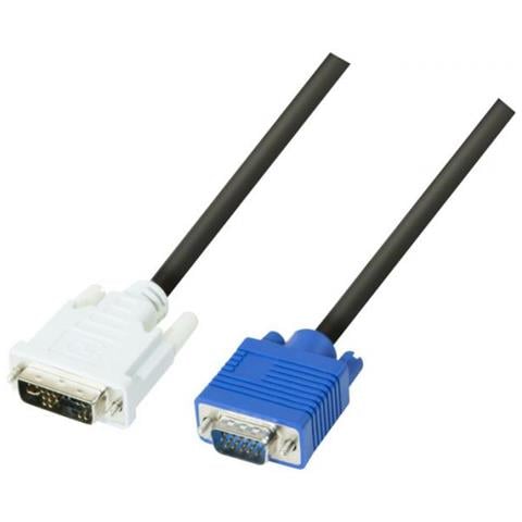 Cuc 127711 Cavo E Adattatore Video 3 M Dvi-a Vga (d-sub) Nero - Foto 1