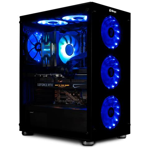 PC Gaming Completo Diamond Intel Core i7-12700KF RAM 32 GB DDR4 SSD 2 TB Nvidia GeForce RTX 3060 12 GB Windows 11 Home Monitor 27" e Accessori - Foto 2