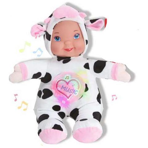 Baby Doll Reig Mucca 35 Cm Peluche Musicale - Foto 1