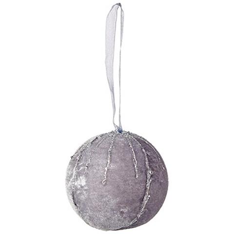 Set Di Palline Di Natale Poliestere Argentato 8 X 8 X 8 Cm (6 Unità) - Foto 2