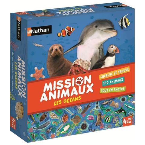 Gioco Da Tavolo Mission Animals Oceans (fr) - Foto 2