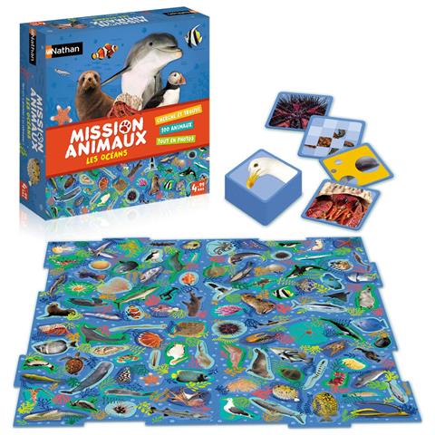 Gioco Da Tavolo Mission Animals Oceans (fr) - Foto 3