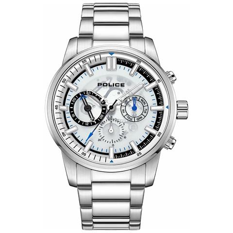 Orologio Uomo Police Pewjk2227004 Grigio Argentato - Foto 1