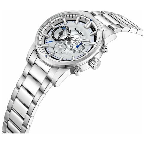 Orologio Uomo Police Pewjk2227004 Grigio Argentato - Foto 4