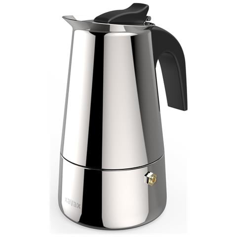 Barista Moka 0,2 L Nero, Acciaio inox - Foto 1