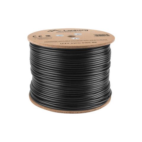 LCF5-21CU-0305-BK cavo di rete Nero 305 m Cat5e F /UTP (FTP) - Foto 3