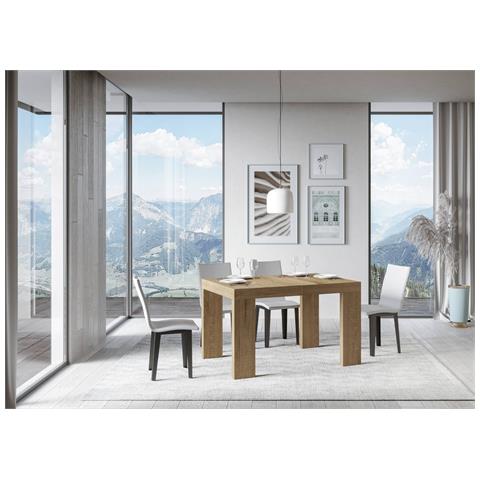 Tavolo Allungabile 90x130/234 Cm Roxell Premium Quercia Natura - Foto 4