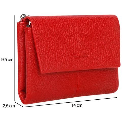 Portafoglio Donna Versatile E Raffinato, Rosso - Foto 2