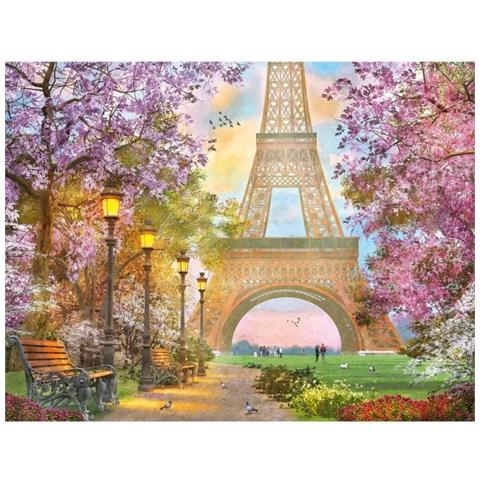 Puzzle Da 1500 Pezzi Love In Paris, Adulti E Bambini Dai 14 Anni, Puzzle Di Alta Qualità 80x60 Cm, 12000694, - Foto 1