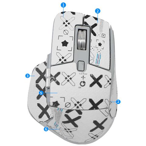 Adesivi Antiscivolo Per Mouse Logitech Mx Master 3s - Foto 2