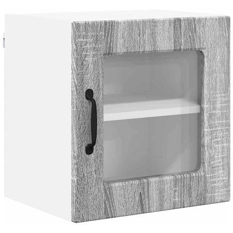 Pensile cucina Grigio Sonoma 40 x 31 x 40 cm Legno multistrato - Foto 1