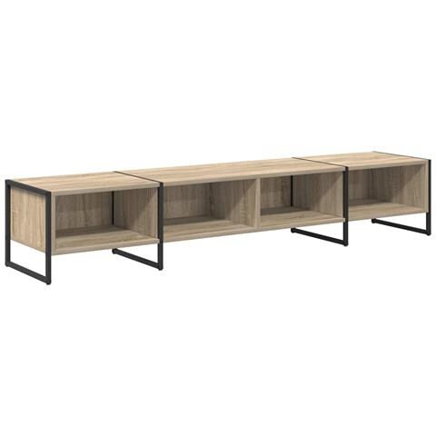Mobile TV Sonoma 170,5 x 36 x 30,5 cm Legno multistrato - Foto 1
