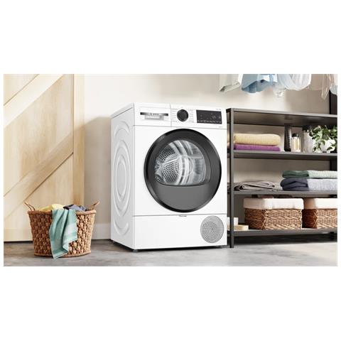 Serie 6 WQG243D41 Asciugatrice Libera Installazione Caricamento Frontale 9 kg Bianco Display in Tedesco - Foto 12