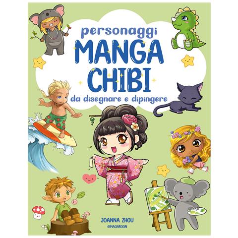 Joanna Zhou - Personaggi manga chibi da disegnare e dipingere - Foto 1