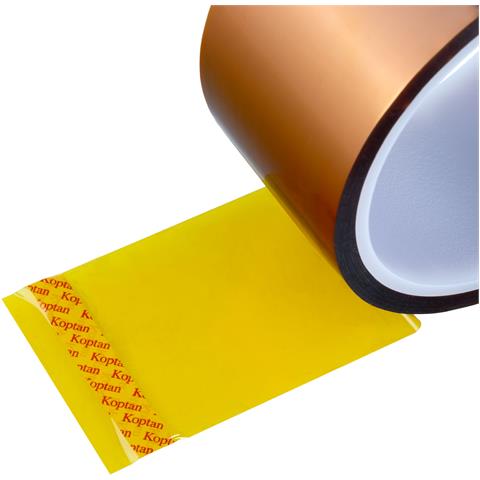 Nastro Kapton 100mm X 30m - Alta Resistenza Termica 240°c | Spessore 0,05mm, Adesivo Silicone | Per Elettronica E Riparazioni - Foto 8