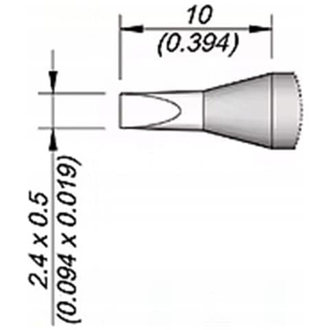 Punta Di Saldatura C245-759 - Compatibile Con Stazioni Jbc, Aixun, Sugon, Yihua | Precisione E Durata | Materiale Resistente - Foto 2