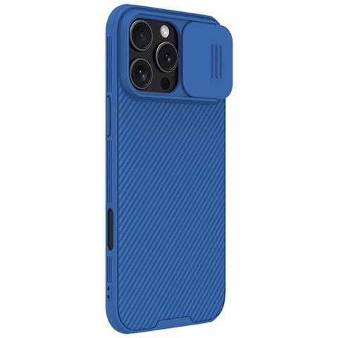 Cover per iPhone 16 Pro Max - TPU+PC, Blu, MagSafe - Foto 2