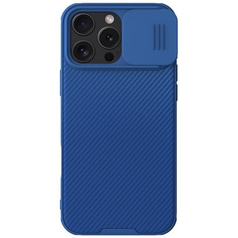 Cover per iPhone 16 Pro Max - TPU+PC, Blu, MagSafe - Foto 1