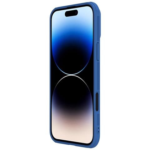 Cover per iPhone 16 Pro Max - TPU+PC, Blu, MagSafe - Foto 4