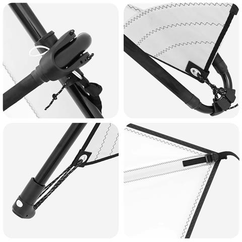 SUP gonfiabile con vela TRITON 330 x 76 x 15 cm Blu per - Foto 9