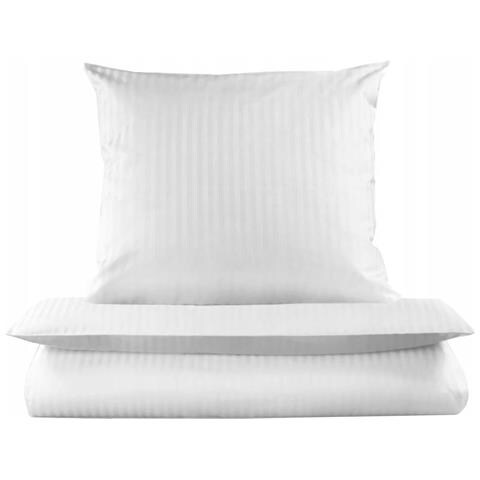 Biancheria da letto per hotel Medical 180x200 + 70x80 - Bianca - Alta qualità - Lavabile a 90 °C - Foto 7