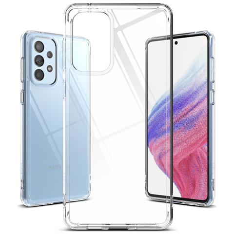 Custodia Ringke Fusion Con Cornice In Gel Per Samsung Galaxy A73 Trasparente - Foto 3
