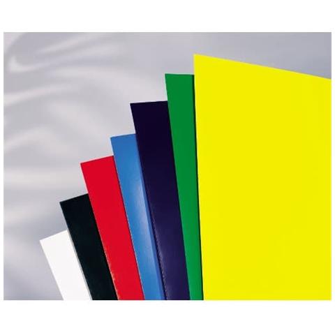 Copertine in cartoncino per rilegatura GBC - A4 - cartoncino lucido - nero - CE020010 (conf. 100) - Foto 8