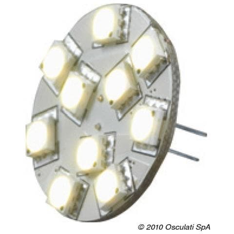 Lampadina 12 LED G4 Ø 30 mm attacco posteriore - Foto 1