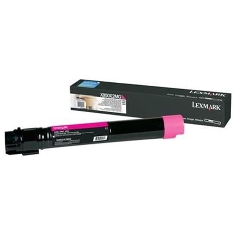 X950x2mg 24000pagine Magenta Cartuccia Toner E Laser - Foto 1