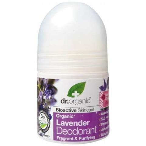 Dr Organic Lavender Deodorant Roll On 50ml - Deodorante corpo - Foto 1