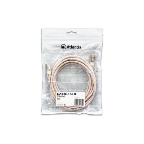 Atlantis Atlantis Cavo Di Rete Cat 5e Schermato Ftp 3mt P019-Lan_5e-F-3 