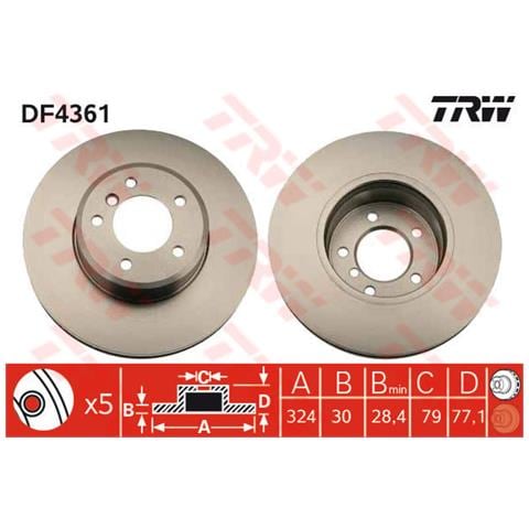 2 Dischi Freno Df4361 - Foto 2
