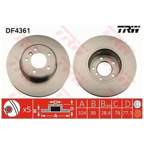 2 Dischi Freno Df4361 - Foto 1