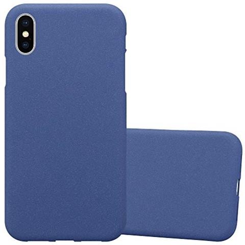Cadorabo Custodia Compatibile Con Apple Iphone Xs Max In Frost Blu Scuro - Coperchio Protettivo In Silicone Tpu Flessibile - Foto 1