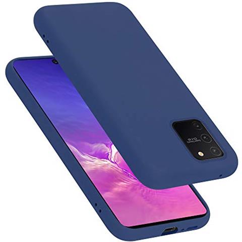 Custodia Compatibile Con Samsung Galaxy A91 / S10 Lite / M80s In Liquid Blu - Coperchio Protettivo In Silicone Tpu Flessibile - Foto 1